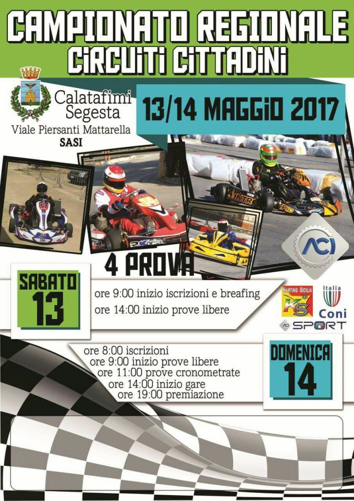 locandina go kart